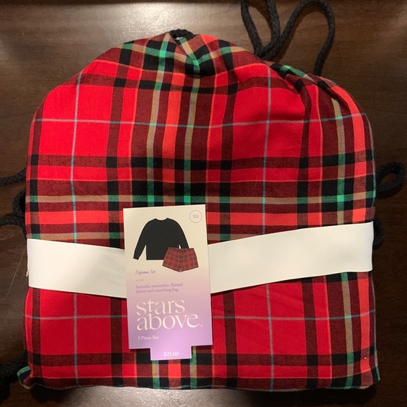 Stars Above 3 pierce set! Sweatshirt / Shorts/ Bag - Picture 1 of 1